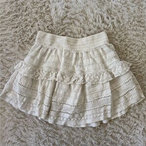 Aerie Eyelet Skirt